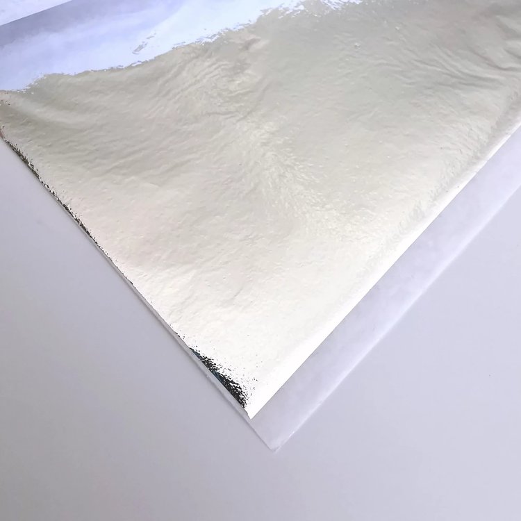 Зеркальная поталь «Mirror Shine», Silver, 50 шт. 8x8,5 см — картинка 2