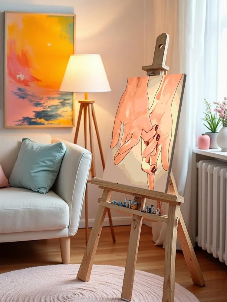 Картина по номерам «Вместе» — картинка 9