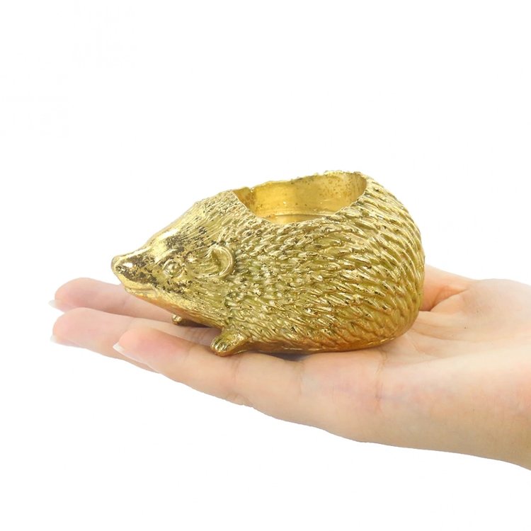 Силиконовый молд - Подсвечник ежик, 10x7см, 1 шт. — картинка 3