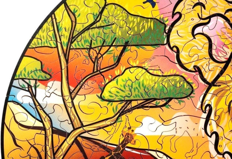 Деревянный пазл Wood Trick «Игривый Львенок» — картинка 3