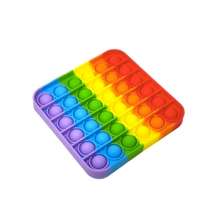 Игрушка антистресс Pop it Поп ит, Вечная пупырка «Квадрат» — картинка 2