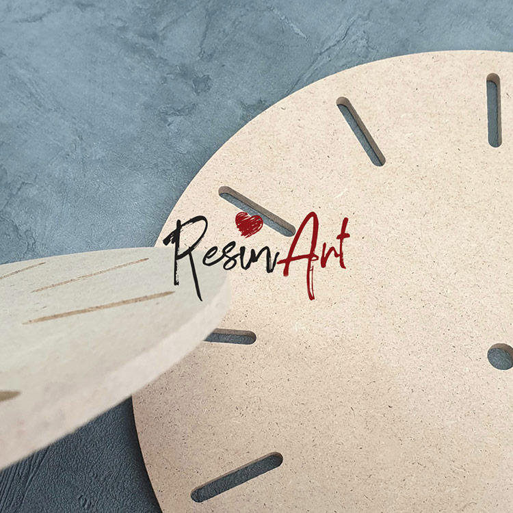 Основа для часов/Artboard/с прорезями d 30 см, 1 шт., ResinArt — картинка 2