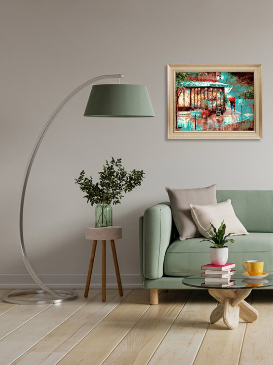 Картина по номерам «Франция. Дождливый вечер» — картинка 8