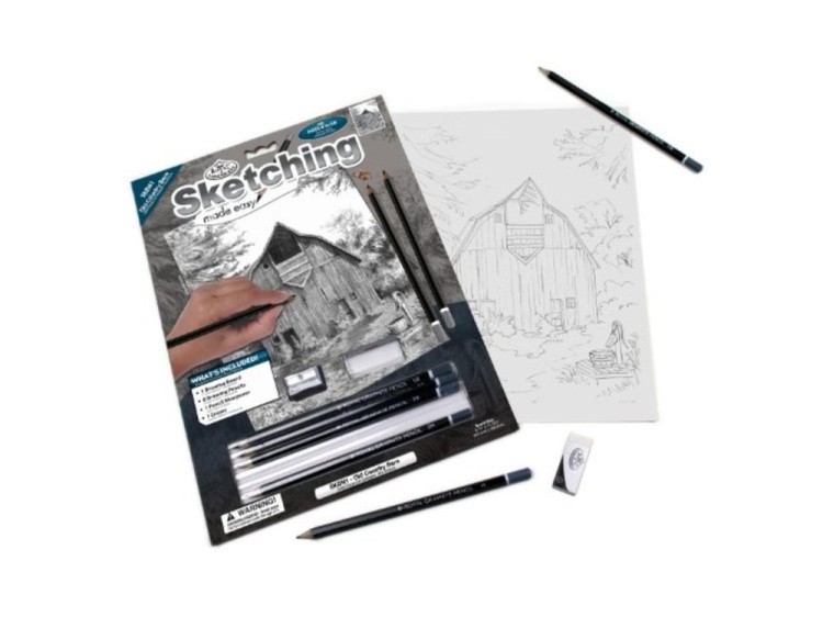 Набор для скетчинга «Старый амбар» — картинка 3