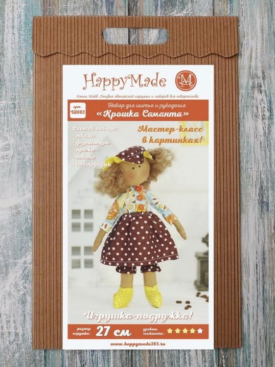 Набор для шитья и рукоделия «Крошка Саманта» — картинка 2
