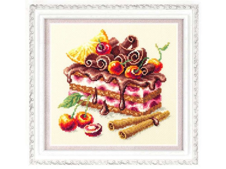 Набор для вышивания «Вишневый торт» — картинка 3