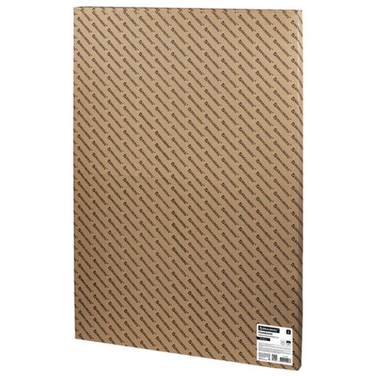 Пенокартон матовый, 70х100 см, толщина 5 мм, черный, комплект 5 листов, BRAUBERG — картинка 5