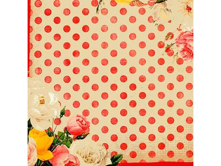 Набор бумаги «Яркие цветы» — картинка 10