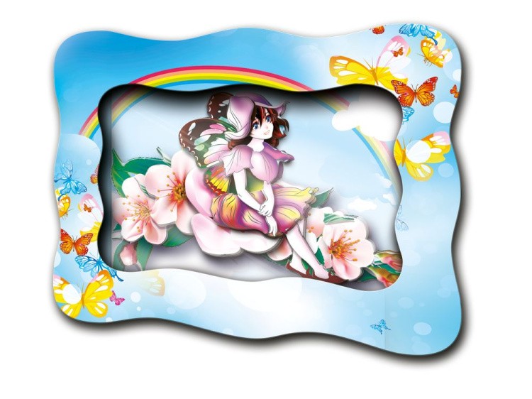 Объемная картина «Фея Радуга» — картинка 2