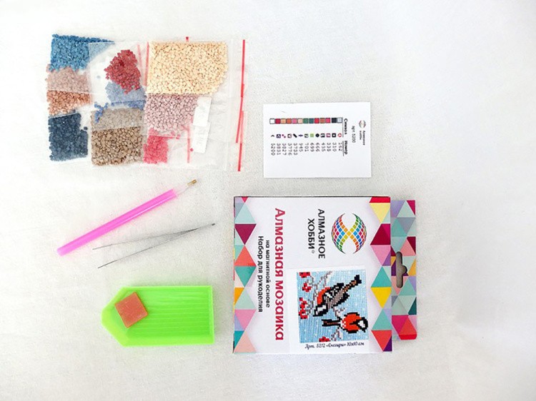 Алмазная вышивка «Мышонок» (на магнитной основе) — картинка 2