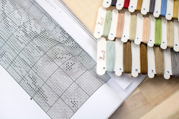 Набор для вышивания «У фонтана» — картинка 5