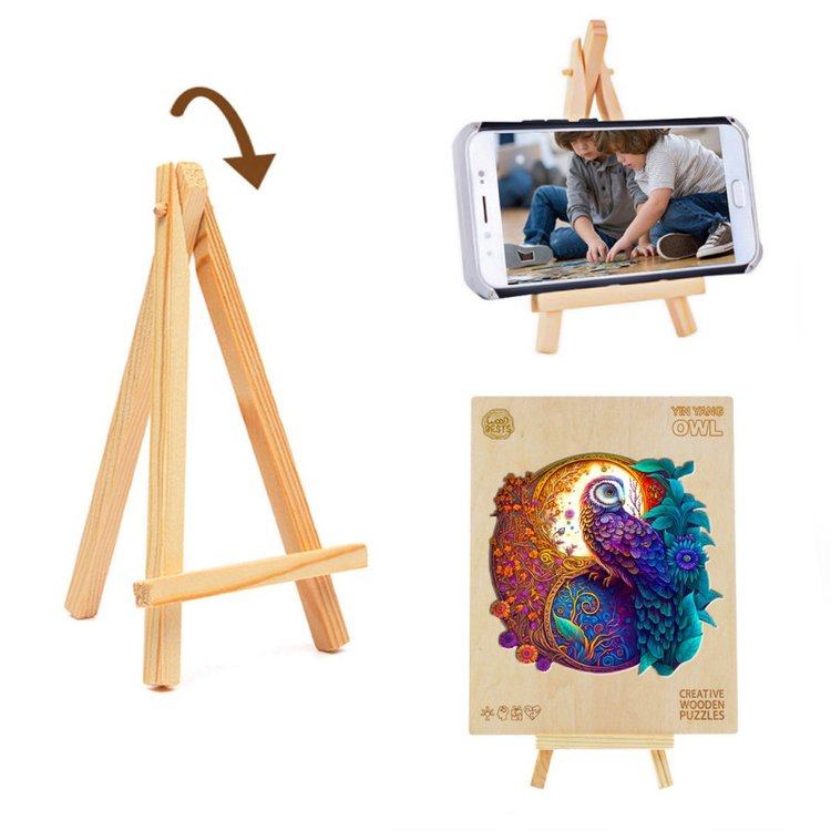 Деревянные пазлы «Сказочная Сова M», Woodbests — картинка 5