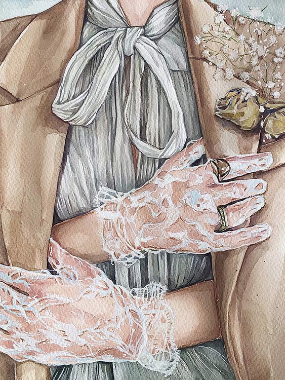 Алмазная вышивка «Стильная штучка» — картинка 2