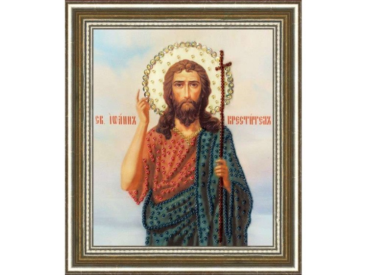Набор вышивки бисером «Икона Святого Иоана Крестителя» — картинка 2