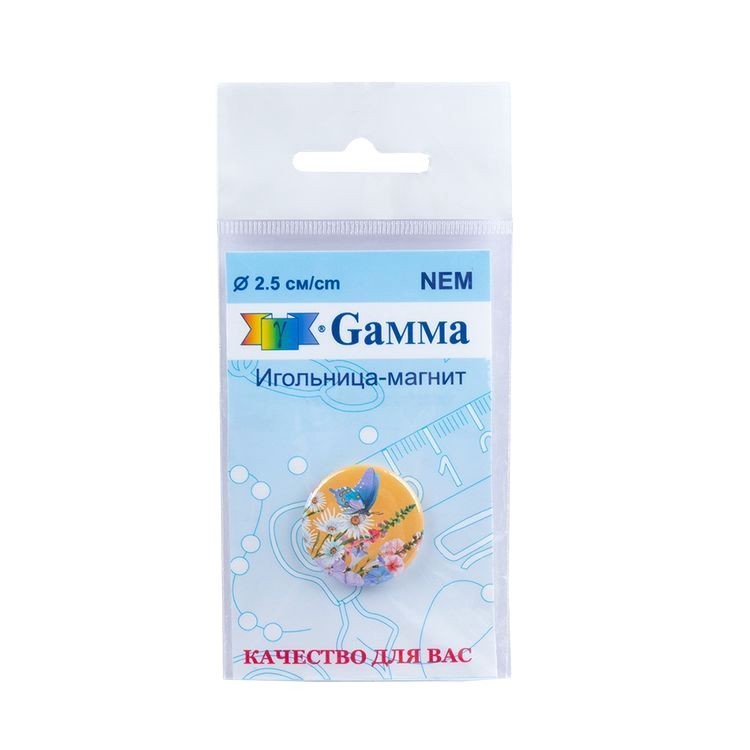 Игольница-магнит «Снегирь и новогодняя композиция» — картинка 4