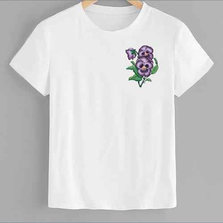 Набор для вышивания «Анютины глазки» — картинка 4