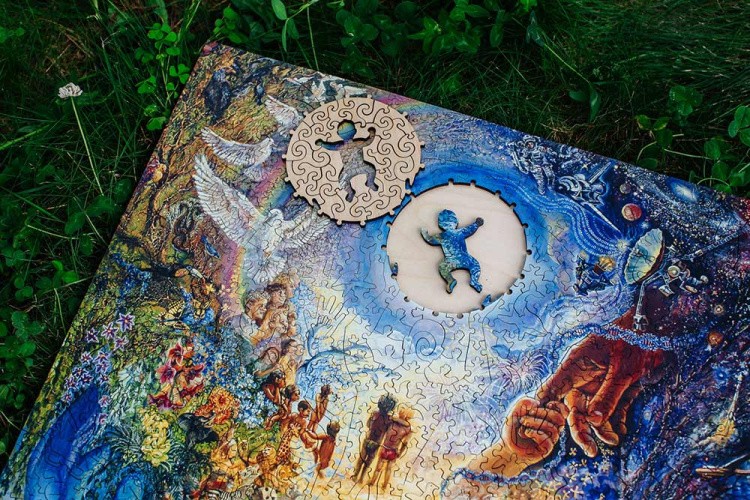 Деревянные пазлы DAVICI «Дерево жизни. Миллениум (Millenium tree)» — картинка 5