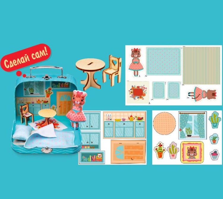 Игровой набор «Мой уютный домик. Кошечка» — картинка 3