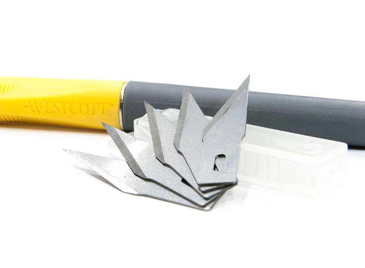 Набор титановых лезвий для ножа Westcott , 5 шт — картинка 2