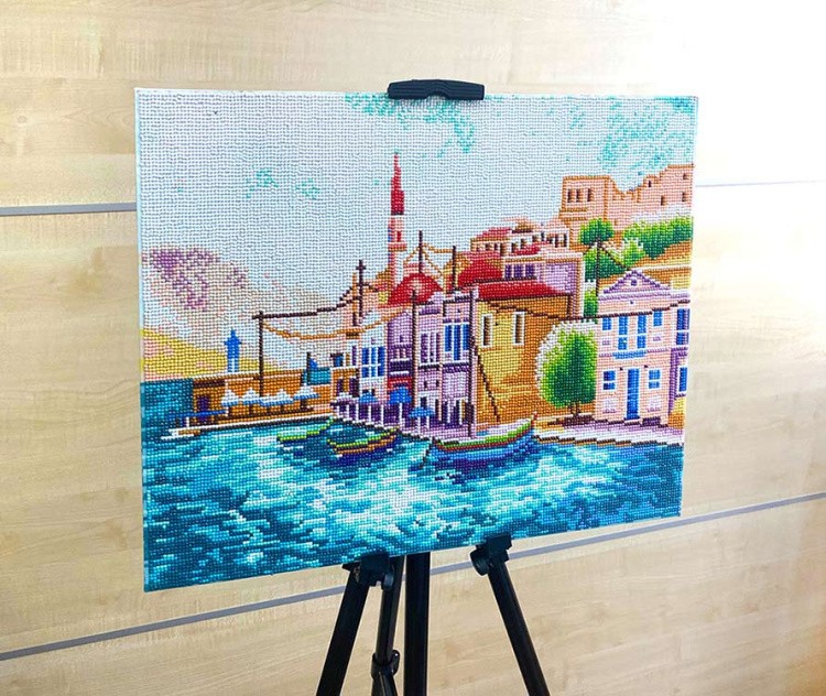 Мольберт-тренога синий — картинка 9