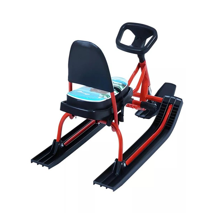 Снегокат детский 124 Comfort Baby Friends Бим со спинкой — картинка 6