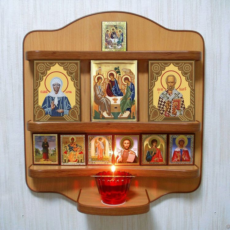 Алмазная вышивка «Николай Чудотворец» — картинка 5