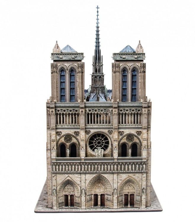 Сборная модель из картона «Нотр-Дам де Пари (Notre Dame de Paris)» — картинка 2