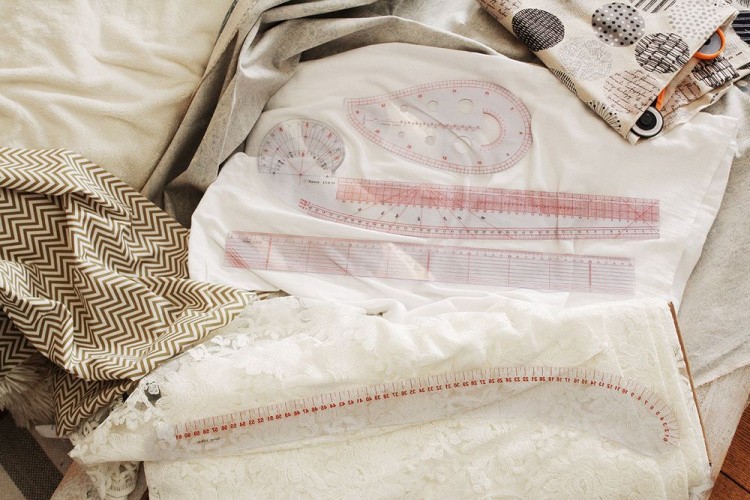 Лекало портновское, толщина 2 мм, 58,7х7 см, Gamma — картинка 3