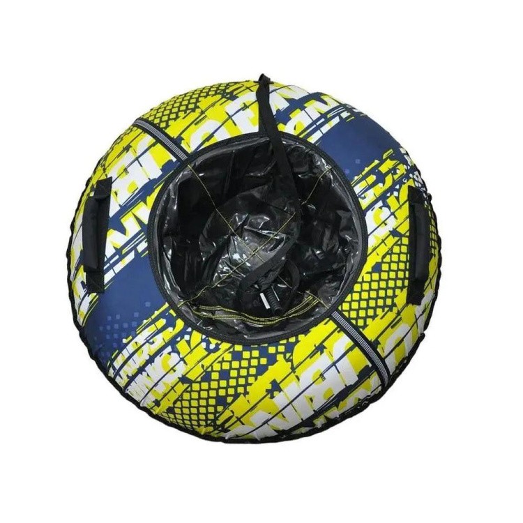 Детская зимняя ватрушка тюбинг для катания 95 см — картинка 5