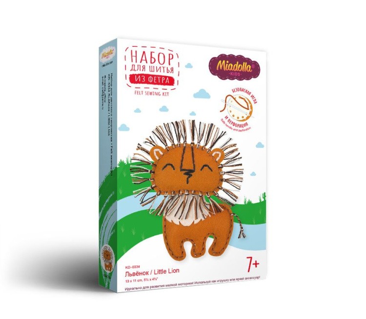 Набор для шитья «Львенок» — картинка 4
