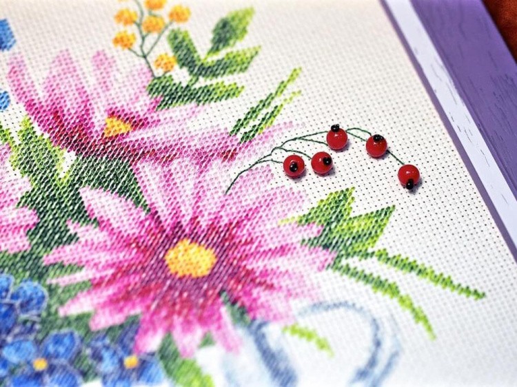 Набор для вышивания «Цветочный чай» — картинка 8