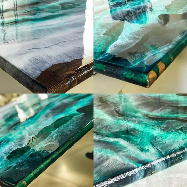 Прозрачная эпоксидная смола для рисования MixArt Resin, 4,5 кг, EpoximaxX — картинка 6