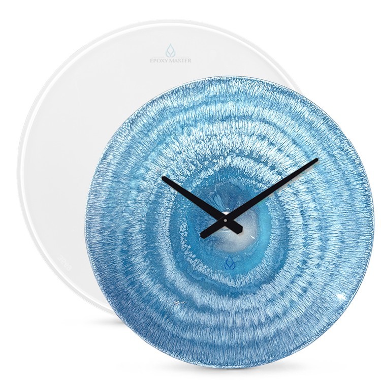 Силиконовый молд - Часы, d 37см, 1 шт. — картинка 2