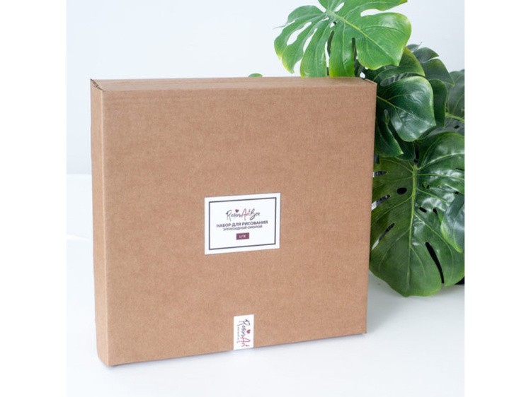 Набор для создания картины эпоксидной смолой ResinArtBox 012 — картинка 11