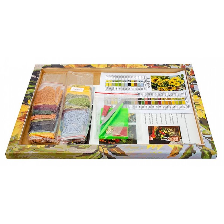 Алмазная вышивка «Отражения солнца» — картинка 3