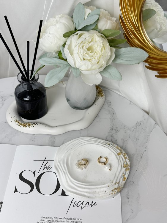 Силиконовый молд - Тарелка/блюдо, 16x15,5см, 1 шт. — картинка 7