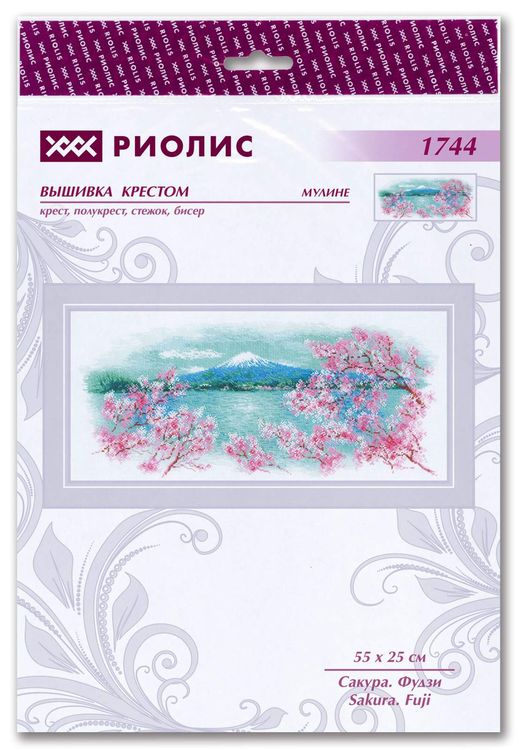 Набор для вышивания «Сакура. Фудзи» — картинка 6