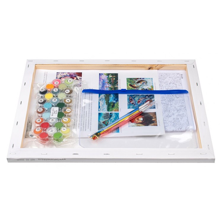 Картина по номерам «Солнечный город» — картинка 3