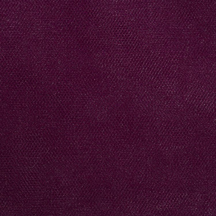 Фатин Kristal средней жесткости, блестящий, 5 м, ширина 300 см, 100% полиэстер, цвет: бордовый — картинка 3