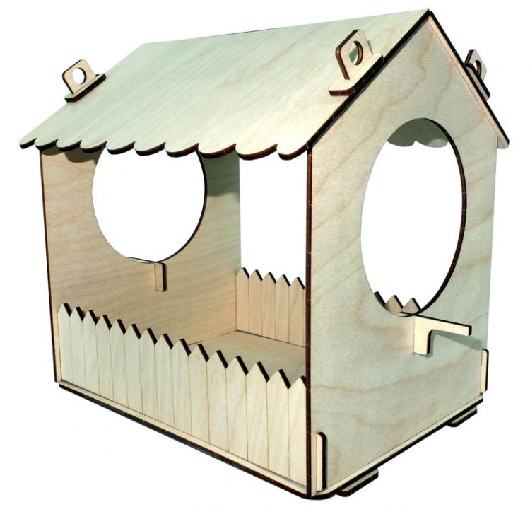 Конструктор из дерева «Кормушка для птиц малая», Древо игр — картинка 2