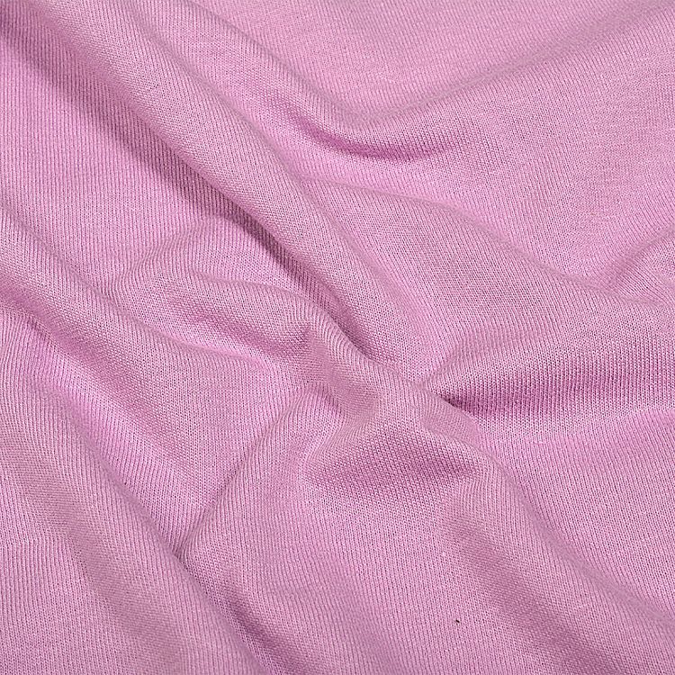 Ткань трикотаж Кулирка хлопок, 6 м, ширина 100+100 см, 145 г/м2, цвет:фуксия, TBY — картинка 3