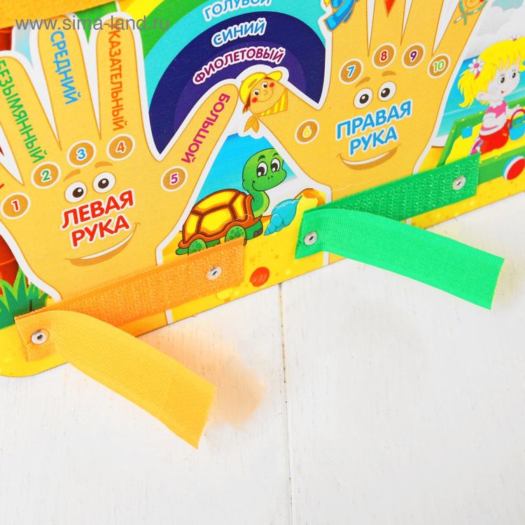 Развивающее пособие из дерева. Бизиборд «Право-лево» — картинка 2