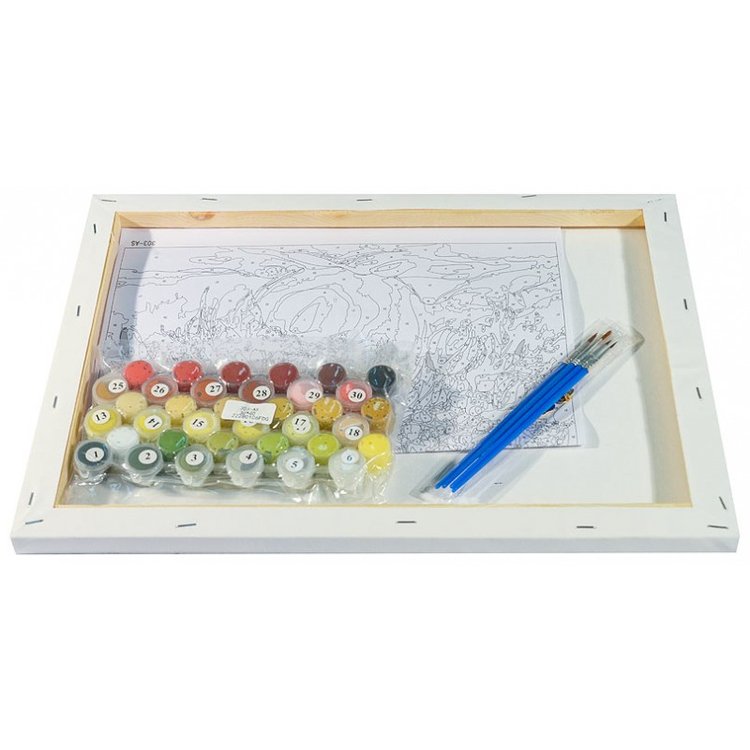 Картина по номерам «Душистый букет» — картинка 3