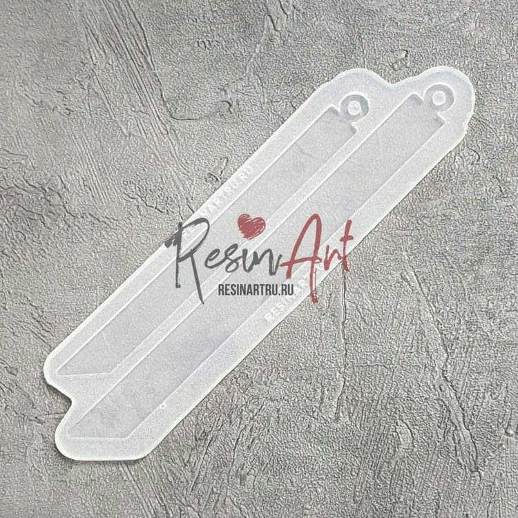 Елочная игрушка Серпантин №1 - Силиконовый молд, ResinArt — картинка 2