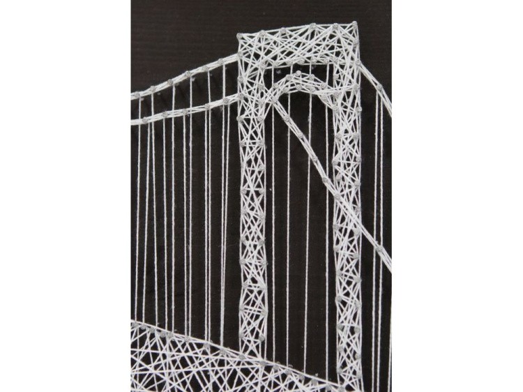 Набор для творчества STRING ART PREMIUM «Золотые ворота» — картинка 5