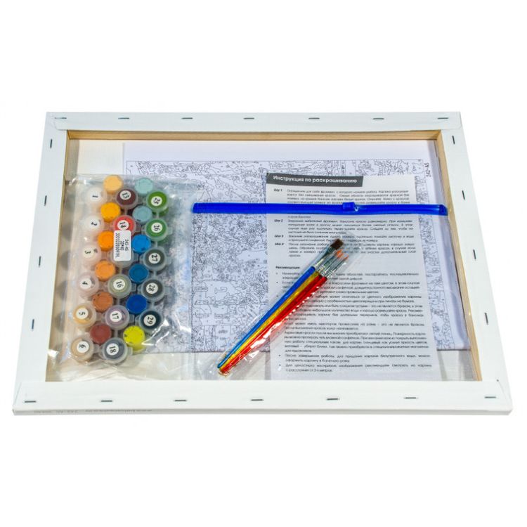 Картина по номерам «Городской причал» — картинка 3