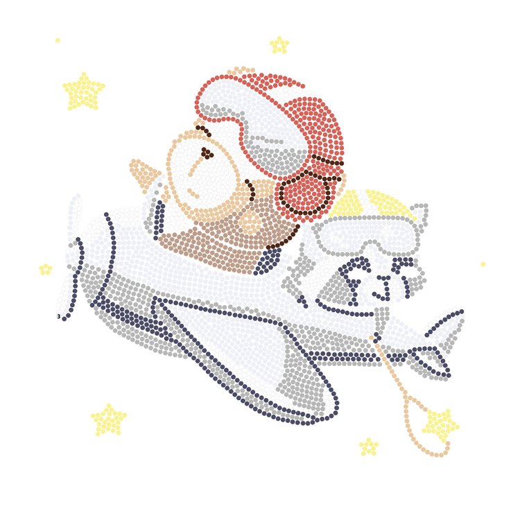 Алмазная вышивка «Постер. Полет» — картинка 2