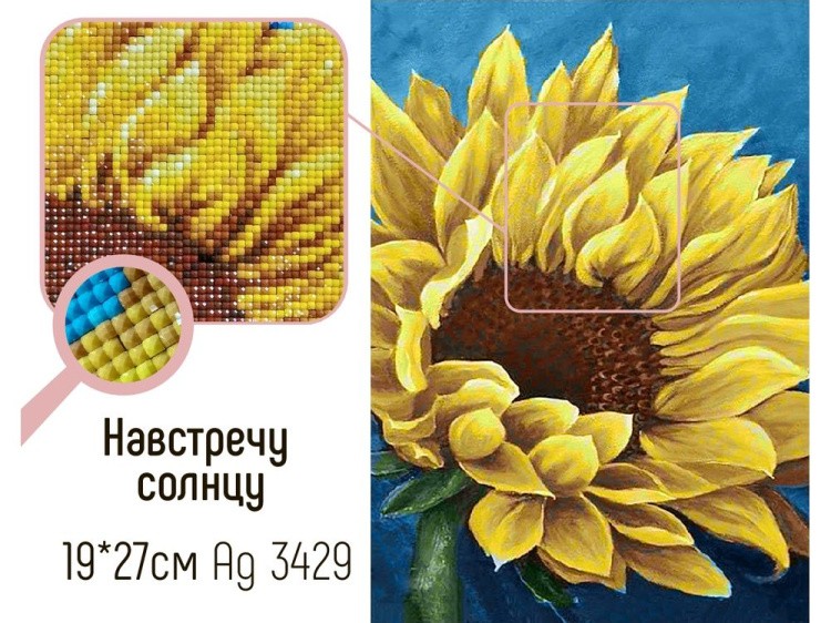 Алмазная вышивка «Навстречу солнцу» — картинка 3