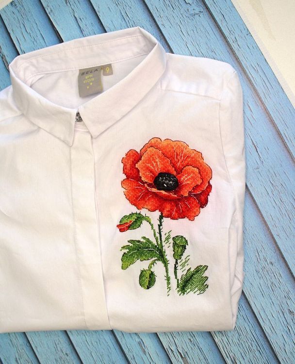 Набор для вышивания «Красный мак» — картинка 4