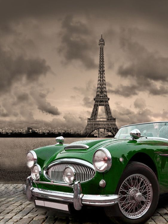 Алмазная вышивка «По Европе на автомобиле» — картинка 2